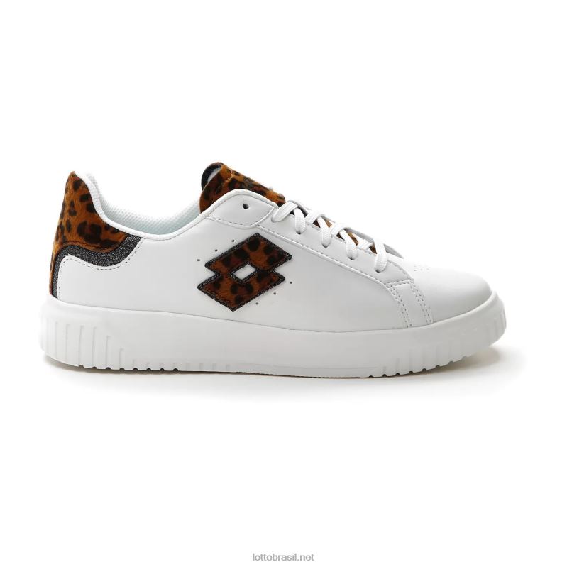 branco/castanho mel/castanho fundente Lotto mulheres venus amf iii animalier w J6J6Z729