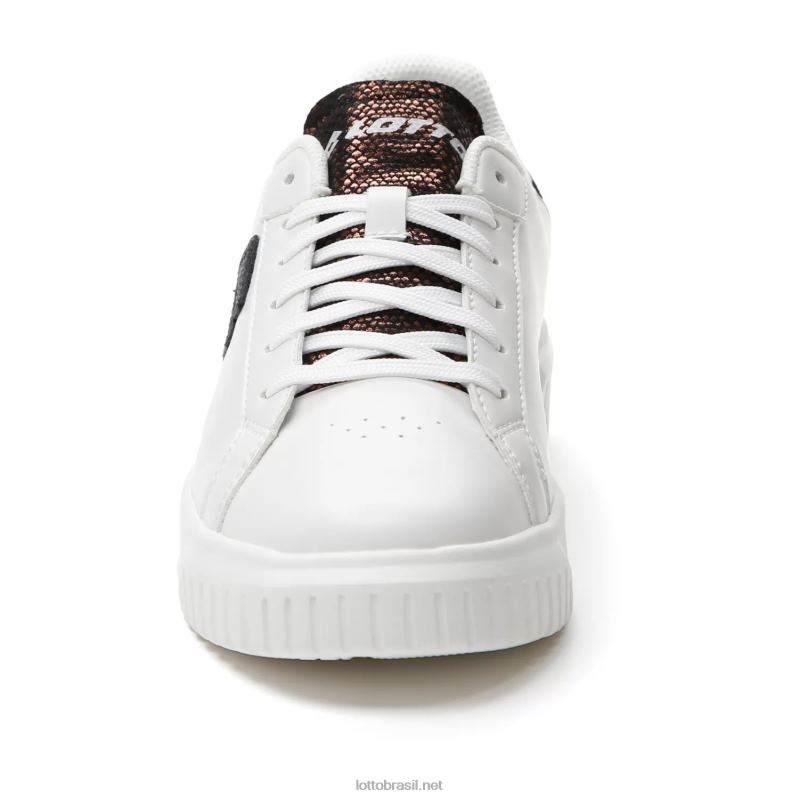 branco/todo preto/bronze escuro Lotto mulheres venus amf iii py w J6J6Z746