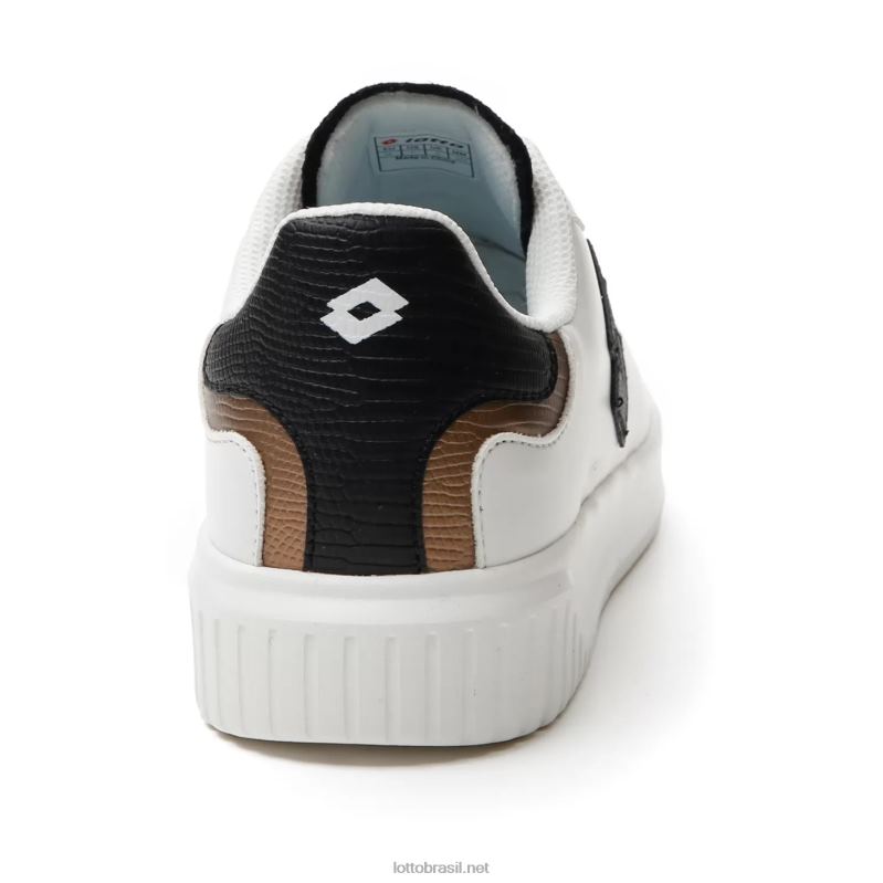 branco/todo preto/bronze escuro Lotto mulheres venus amf iii py w J6J6Z746