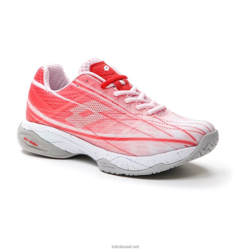 cereja rosa/toda branca/papoula vermelha Lotto mulheres mirage 300 spd w J6J6Z775