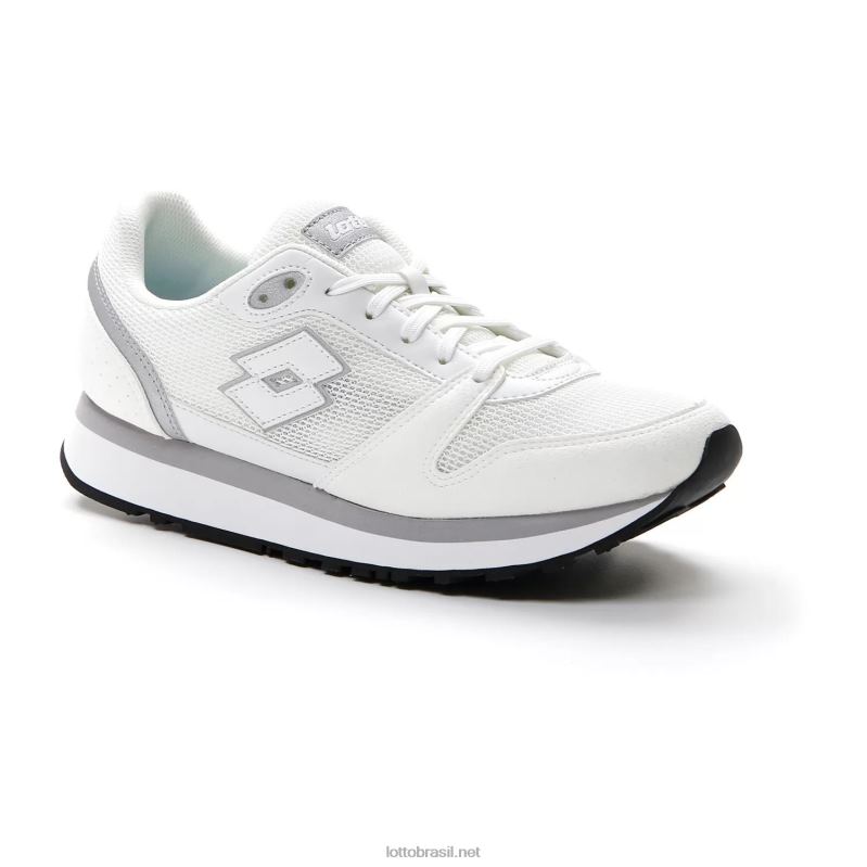 metal branco/prateado 2 Lotto mulheres trainer wedge amf iv w J6J6Z738