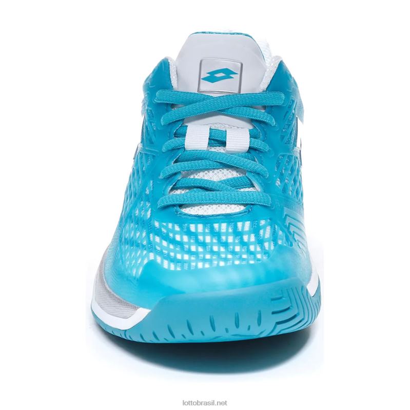 pássaro azul/todo branco/metal prateado Lotto mulheres mirage 100 spd w J6J6Z768