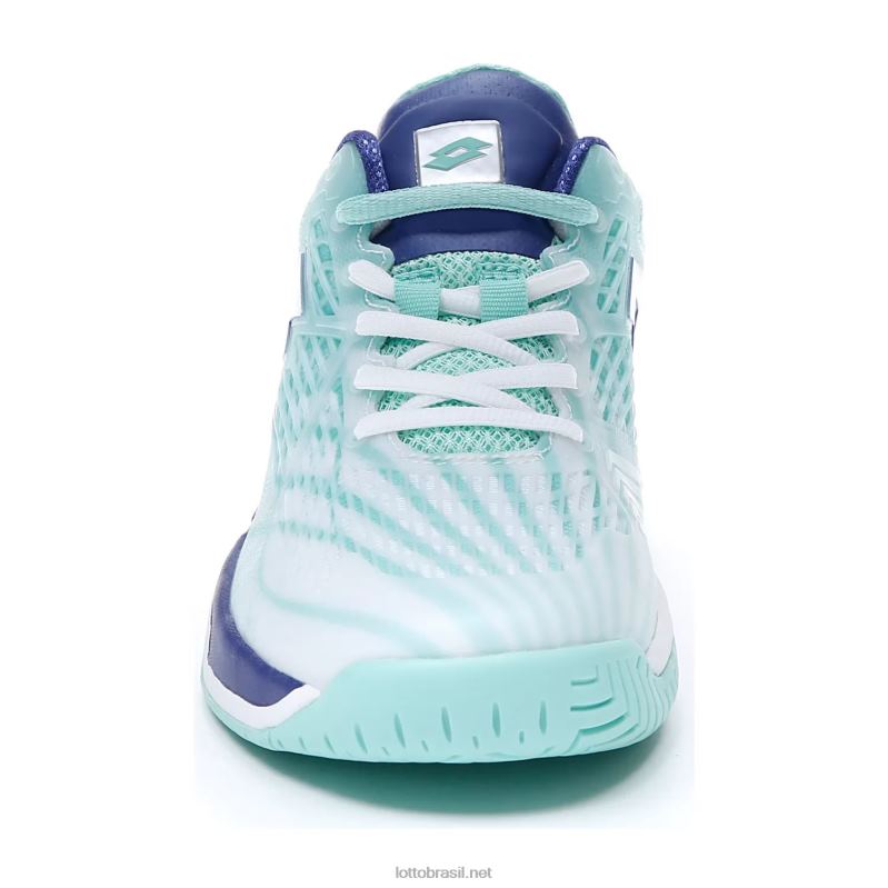 todo branco/azul sodalita/repolho verde Lotto mulheres mirage 100 spd w J6J6Z766