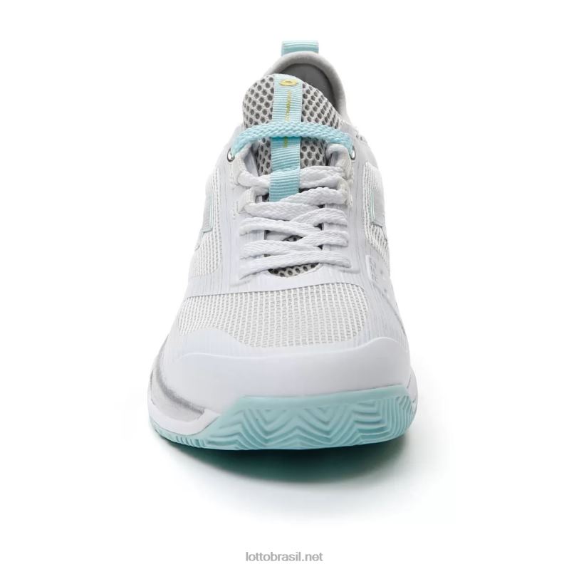 todo branco/metal prateado 2/azul paraíso Lotto mulheres mirage 200 cly w J6J6Z771