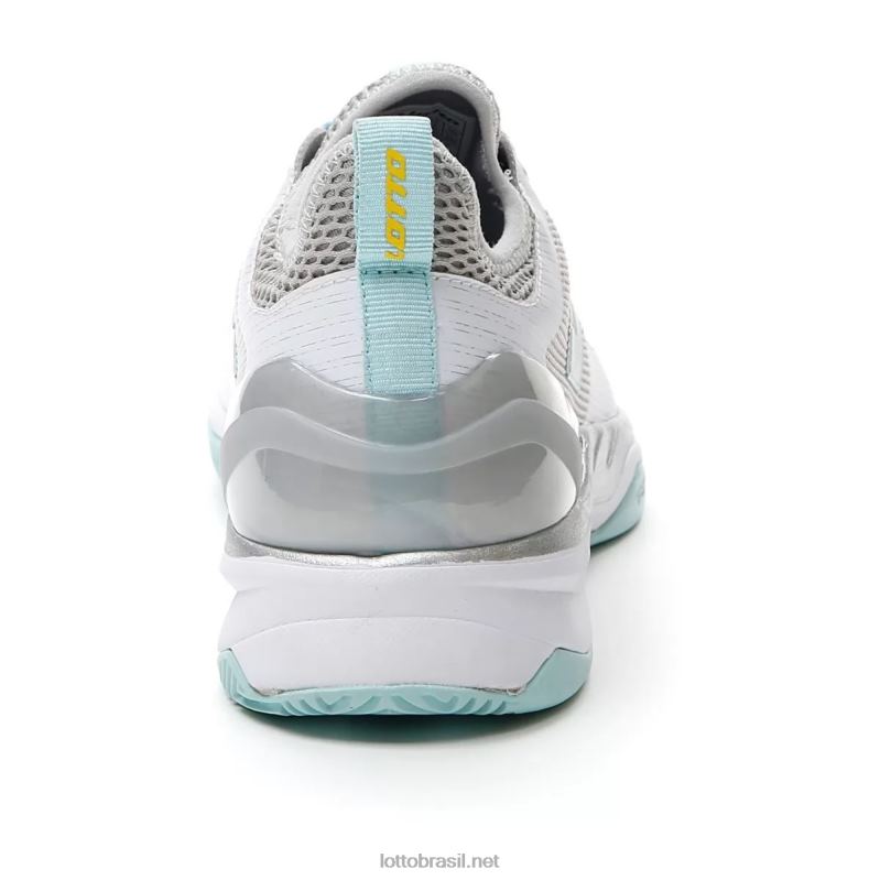 todo branco/metal prateado 2/azul paraíso Lotto mulheres mirage 200 cly w J6J6Z771