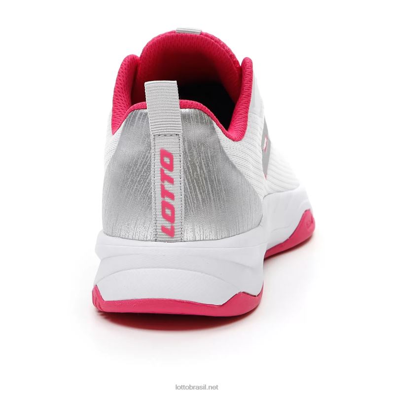 todo branco/metal prateado 2/rosa glamoroso Lotto mulheres mirage 600 alr w J6J6Z761