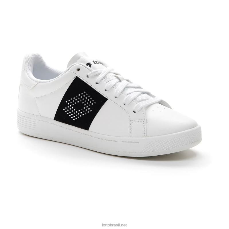 todo branco/todo preto Lotto mulheres 1973 evo iv diamantes w J6J6Z722