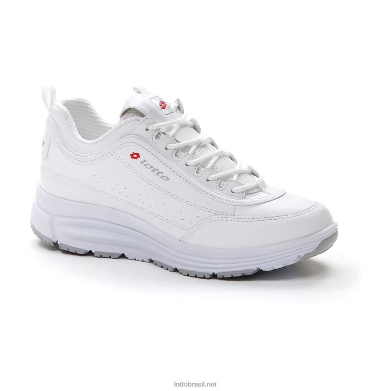 todo branco/vermelho chama Lotto mulheres love ride prime ii w J6J6Z725