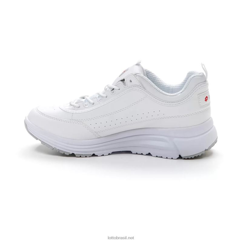 todo branco/vermelho chama Lotto mulheres love ride prime ii w J6J6Z725