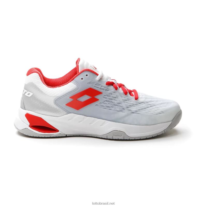 tudo branco/vermelho papoula